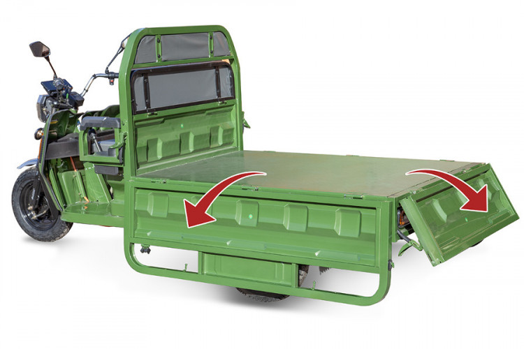 Грузовой электрический трицикл Rutrike Маяк 1500 в Магнитогорске