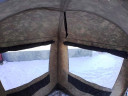Мобильная баня-палатка МОРЖ c 2-мя окнами (Черный) в Магнитогорске