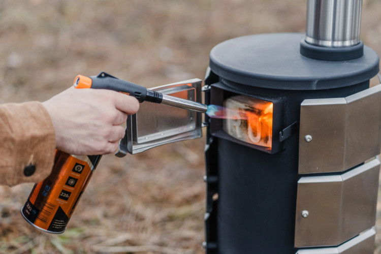 Мультитопливная походная печь Hyggelig LONGHEAT длительного горения в Магнитогорске