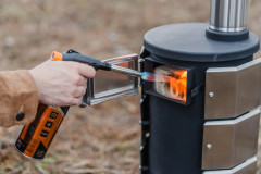 Мультитопливная походная печь Hyggelig LONGHEAT длительного горения Мультитопливная походная печь Hyggelig LONGHEAT длительного горения