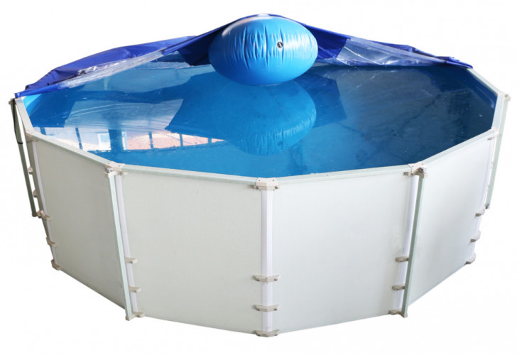 Тент для бассейна с надувной подушкой "Фиеста" в Магнитогорске