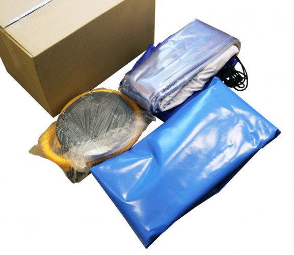 Тент для бассейна с надувной подушкой "Фиеста" в Магнитогорске