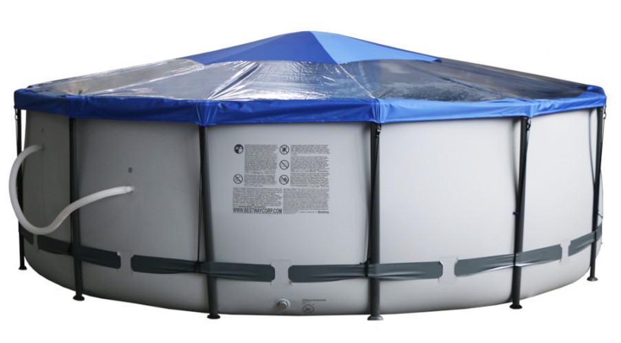 Тент для бассейна Intex/Bestway с надувной подушкой "Фиеста" в Магнитогорске