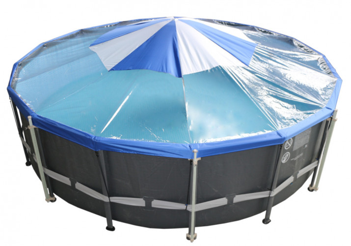 Тент для бассейна Intex/Bestway с надувной подушкой "Фиеста" в Магнитогорске