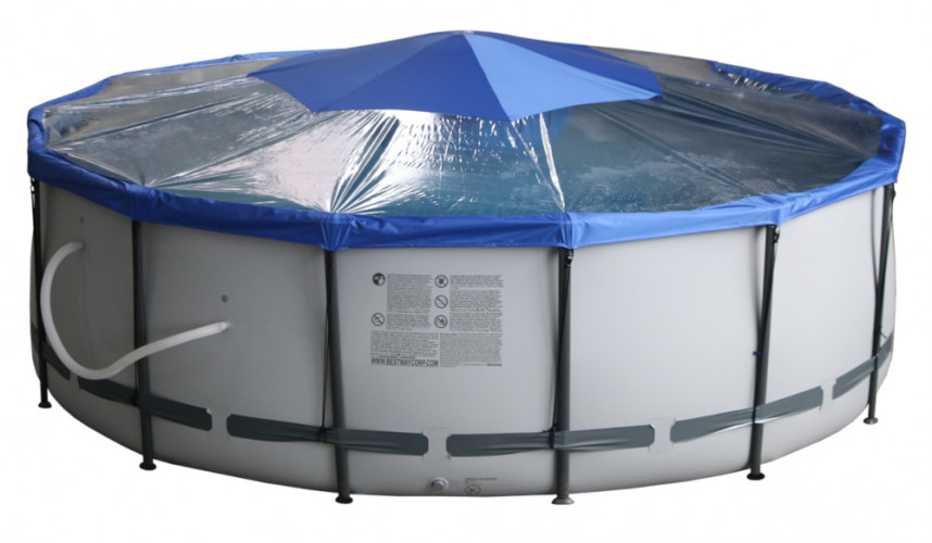 Тент для бассейна Intex/Bestway с надувной подушкой "Фиеста" в Магнитогорске