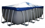 Тент для прямоугольного бассейна Intex/Bestway с надувной подушкой "Фиеста" в Магнитогорске