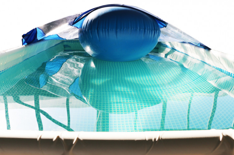 Тент для прямоугольного бассейна Intex/Bestway с надувной подушкой "Фиеста" в Магнитогорске