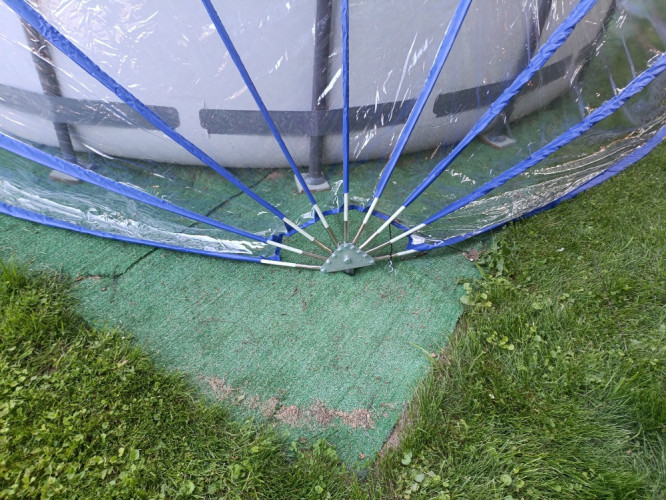 Купол-тент для бассейнов "Фиеста" в Магнитогорске