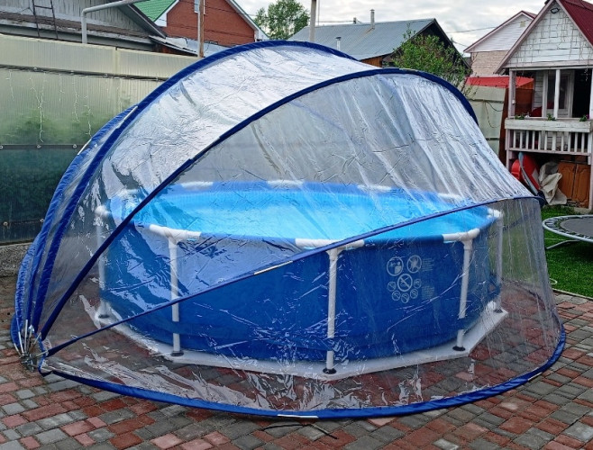 Купол-тент для бассейнов "Фиеста" в Магнитогорске