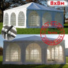 Шатер Пагода Giza Garden 8 x 8 м белый в Магнитогорске