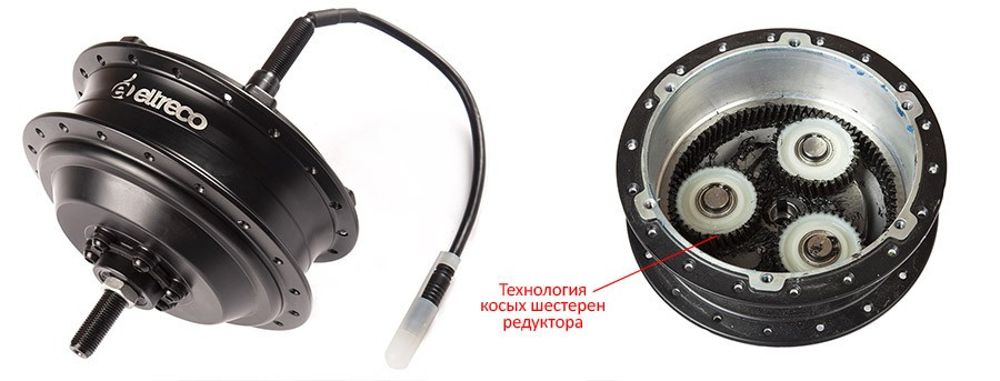 Мотор-колесо Eltreco 48V 500W LCD 27,5" АКБ 48V 10А/ч в Магнитогорске