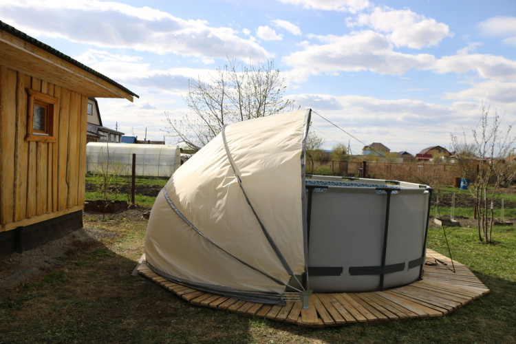 Купол-тент для бассейнов "Фиеста" КОМБИ в Магнитогорске