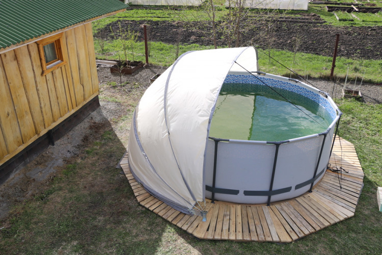 Купол-тент для бассейнов "Фиеста" КОМБИ в Магнитогорске