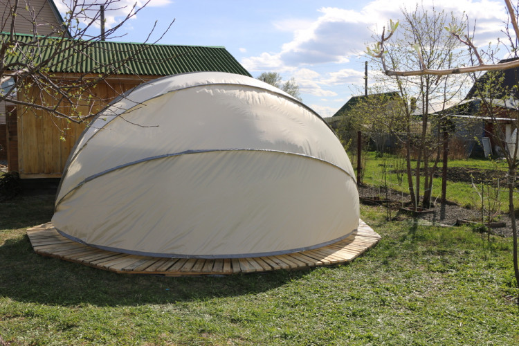 Купол-тент для бассейнов "Фиеста" КОМБИ в Магнитогорске