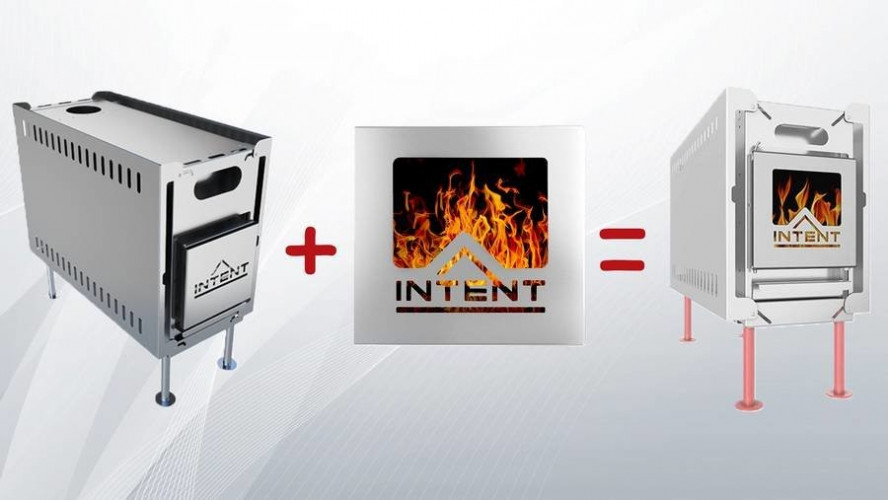 Стеклянная дверца для печи Intent в Магнитогорске