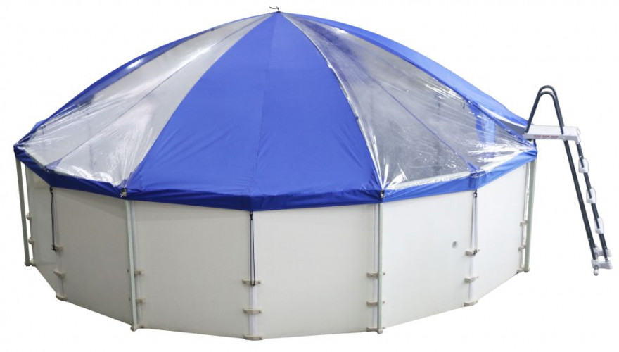 Подъемный тент-навес для бассейна "Фиеста" в Магнитогорске