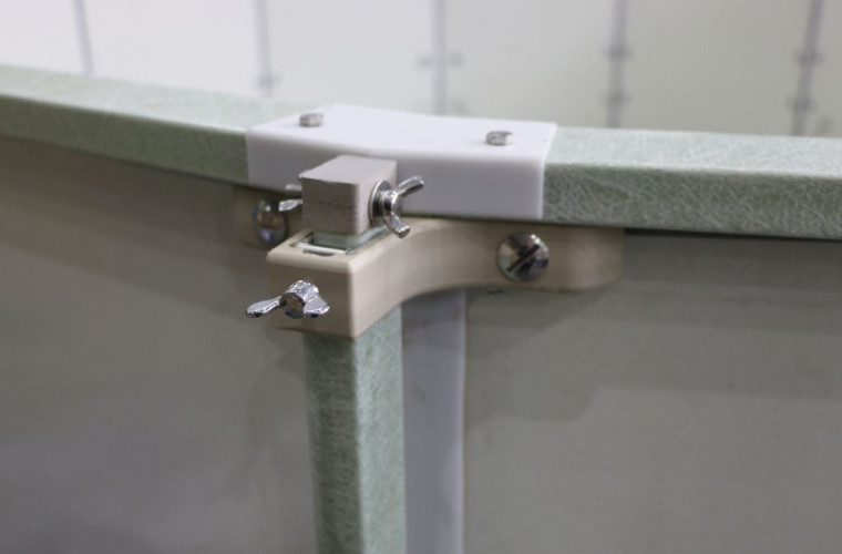 Подъемный тент-навес для бассейна "Фиеста" в Магнитогорске