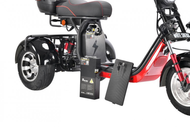 Электроскутер White Siberia PRO TRIKE 3000W в Магнитогорске