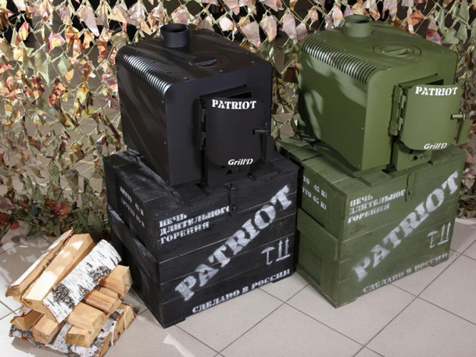 Печь длительного горения Grill’D Patriot 200 в Магнитогорске