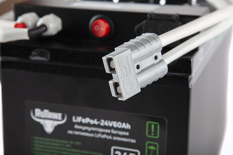 Тяговый железо-фосфатный аккумулятор RuTrike LiFePO4 60V48Ah (60А) в Магнитогорске
