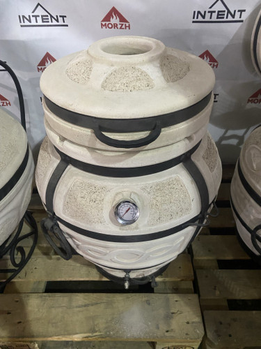 Тандыр Сармат Есаул с термометром в Магнитогорске