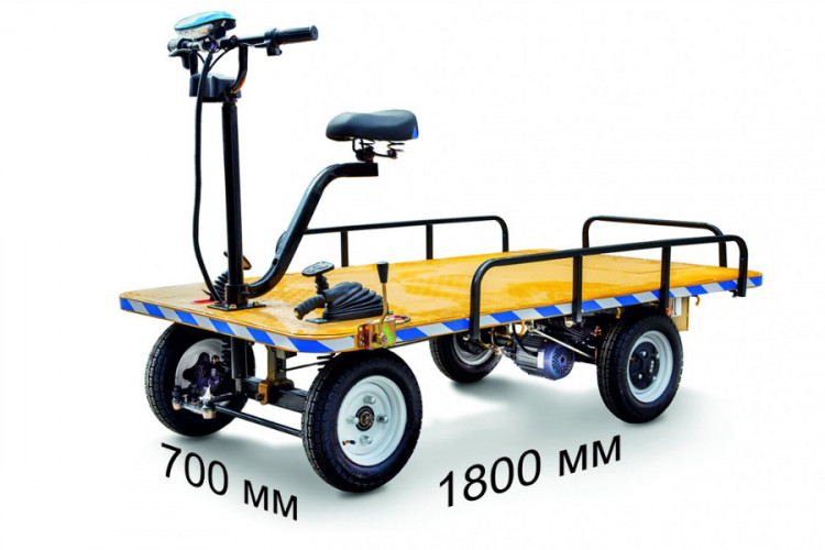 Грузовая электрическая тележка RuTrike СКЛАД 1800 в Магнитогорске