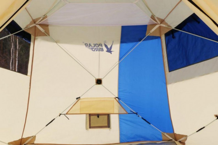 Шатер-тент Polar Bird 4SK Long + Тент-навес в Магнитогорске