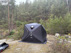 Мобильная баня-палатка МОРЖ КУБ XL NEO Мобильная баня-палатка МОРЖ КУБ XL NEO