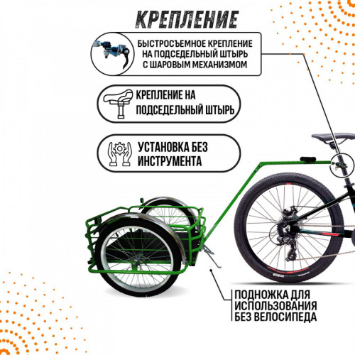 Велоприцеп Кузовок 2.0 в Магнитогорске