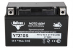 Аккумулятор стартерный для мототехники Rutrike YTZ10S (12V/10Ah) в Магнитогорске