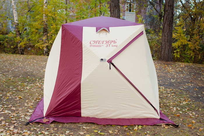 Зимняя палатка для рыбалки Куб Снегирь 3T Long в Магнитогорске