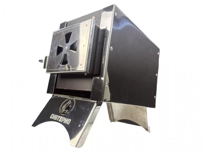 Печь дровяная Сибирка средняя из нержавейки в Магнитогорске