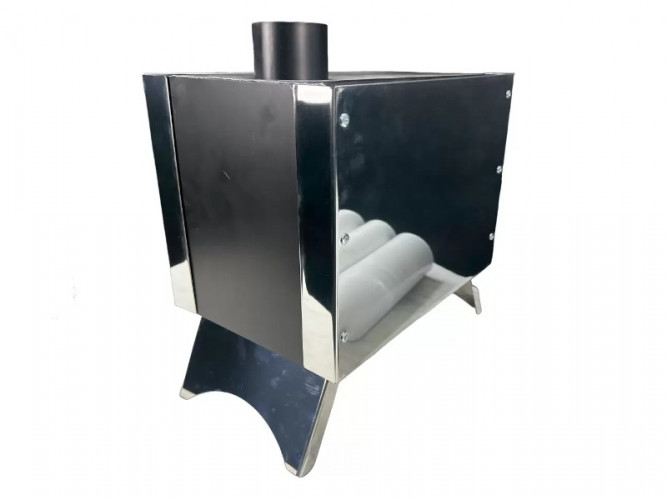 Печь дровяная Сибирка средняя из нержавейки в Магнитогорске