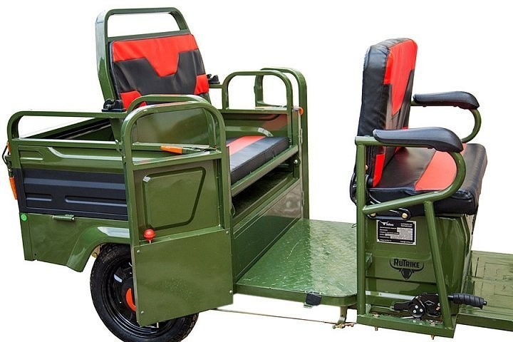Грузовой электрический трицикл RuTrike Вояж П Трансформер в Магнитогорске