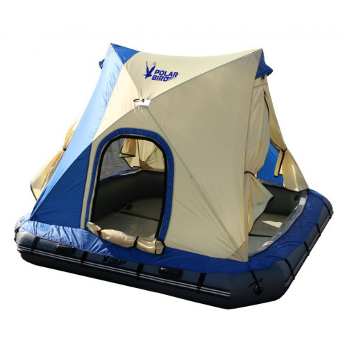 Надувной плот-палатка Polar bird Raft 260+слани стеклокомпозит в Магнитогорске