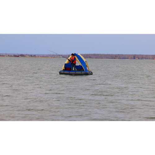 Надувной плот-палатка Polar bird Raft 260+слани стеклокомпозит в Магнитогорске