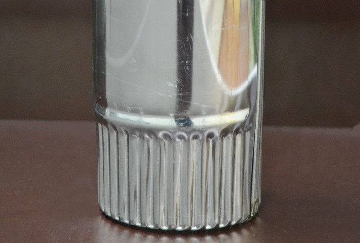 Сегмент трубы дымохода 90 мм. в Магнитогорске