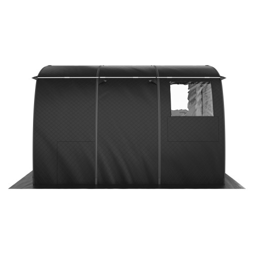 Мобильная баня-палатка МОРЖ Max (Черный) в Магнитогорске