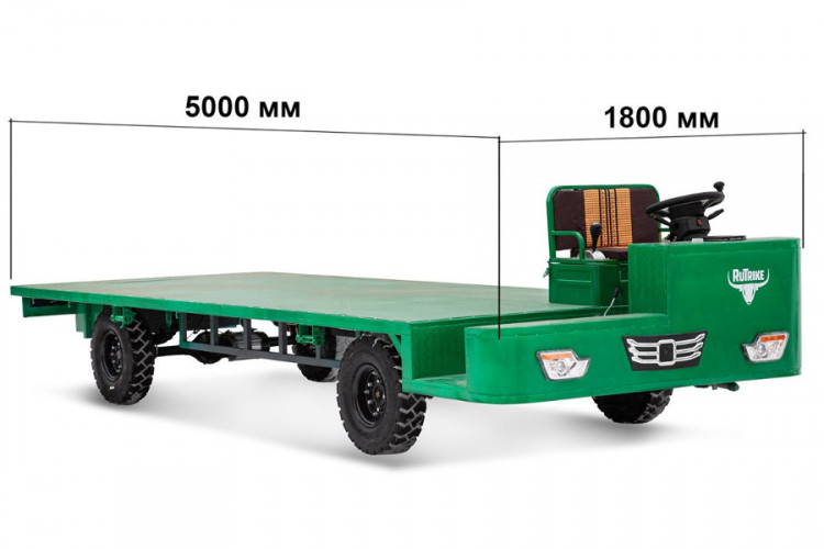 Грузовая электрическая тележка Rutrike БАЗА в Магнитогорске