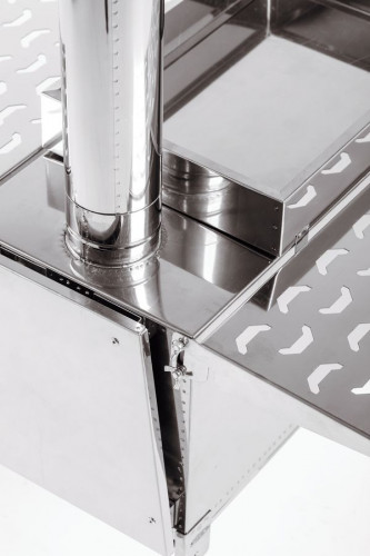 Печь-камин Инвент ПРО Большая в Магнитогорске