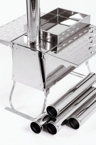 Печь-камин Инвент ПРО Большая в Магнитогорске