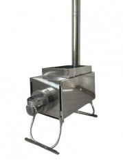 Печь Инвент Экономка малая со стац. экранами в сумке