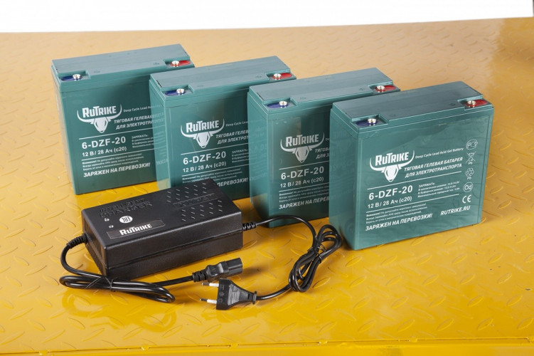 Грузовая электрическая тележка RuTrike Плита 1500 в Магнитогорске