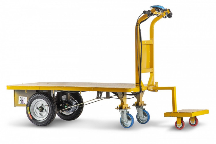 Грузовая электрическая тележка RuTrike Плита 1500 в Магнитогорске