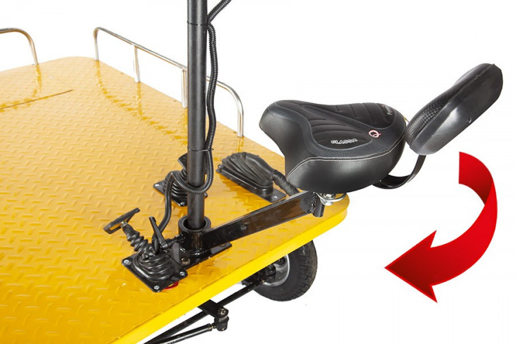 Грузовая электрическая тележка RuTrike СКЛАД 1500 NEW в Магнитогорске