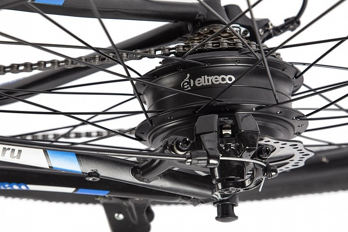 Мотор-колесо Eltreco 48V 1000W LCD 26" АКБ 48V 10А/ч в Магнитогорске