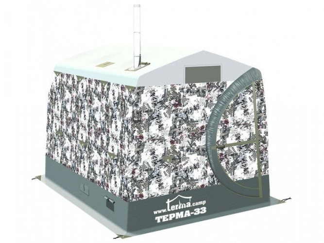 Зимняя палатка Терма-33 в Магнитогорске