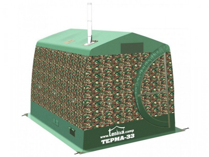 Зимняя палатка Терма-33 в Магнитогорске