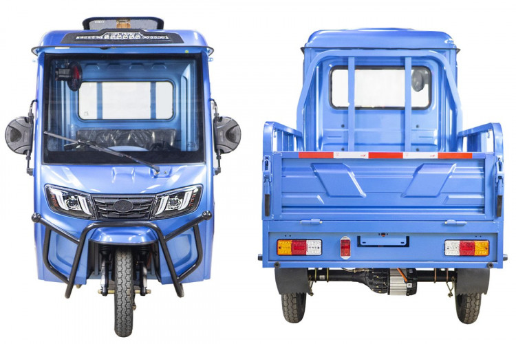 Электротрицикл Rutrike КАРГО Кабина обогрев 1500 грузовой в Магнитогорске