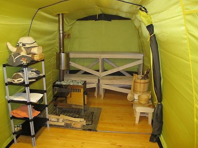 Зимняя палатка Терма-44 в Магнитогорске